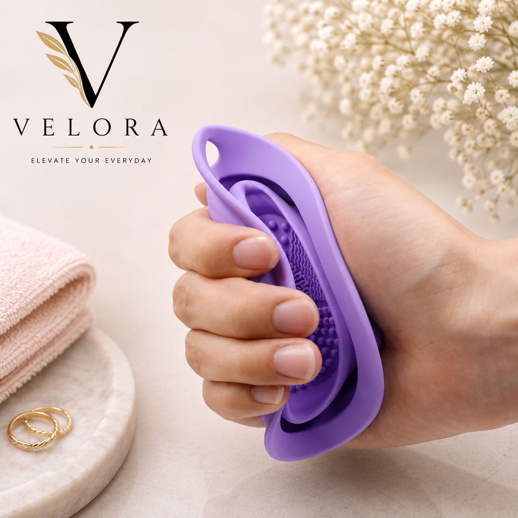 Luxury Silicone Makeup Brush Cleaning Bowl & Drying Kit