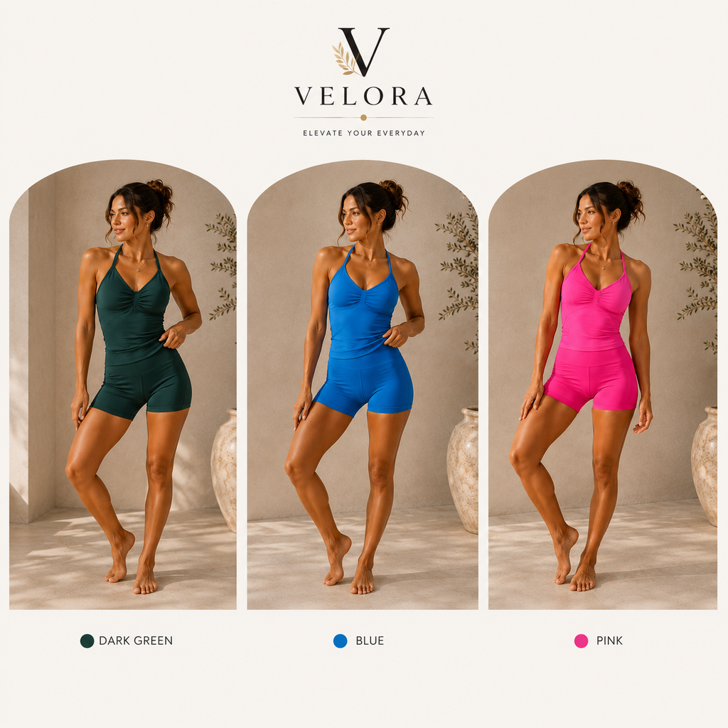 Women Yoga Set Seamless Yoga Longline Strappy Tank Top Scrunch Sports Shorts Gym Clothes Woman Summer Workout Outfit