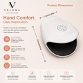 Cordless Heated Hand Massager – Rechargeable Compression & Relaxation Device