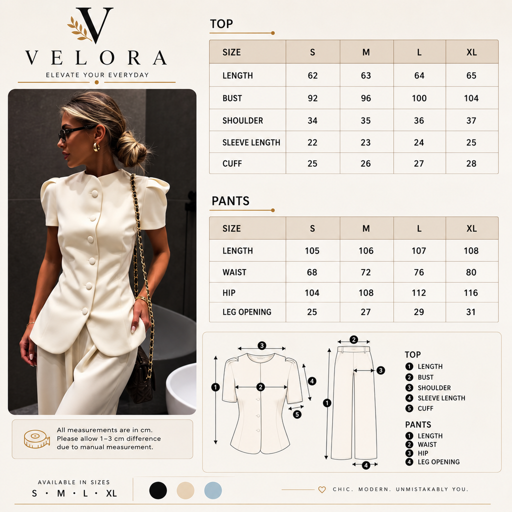 Women's Elegant 2-Piece Wide Leg Trouser Set – Short Sleeve Top & High Waist Pants