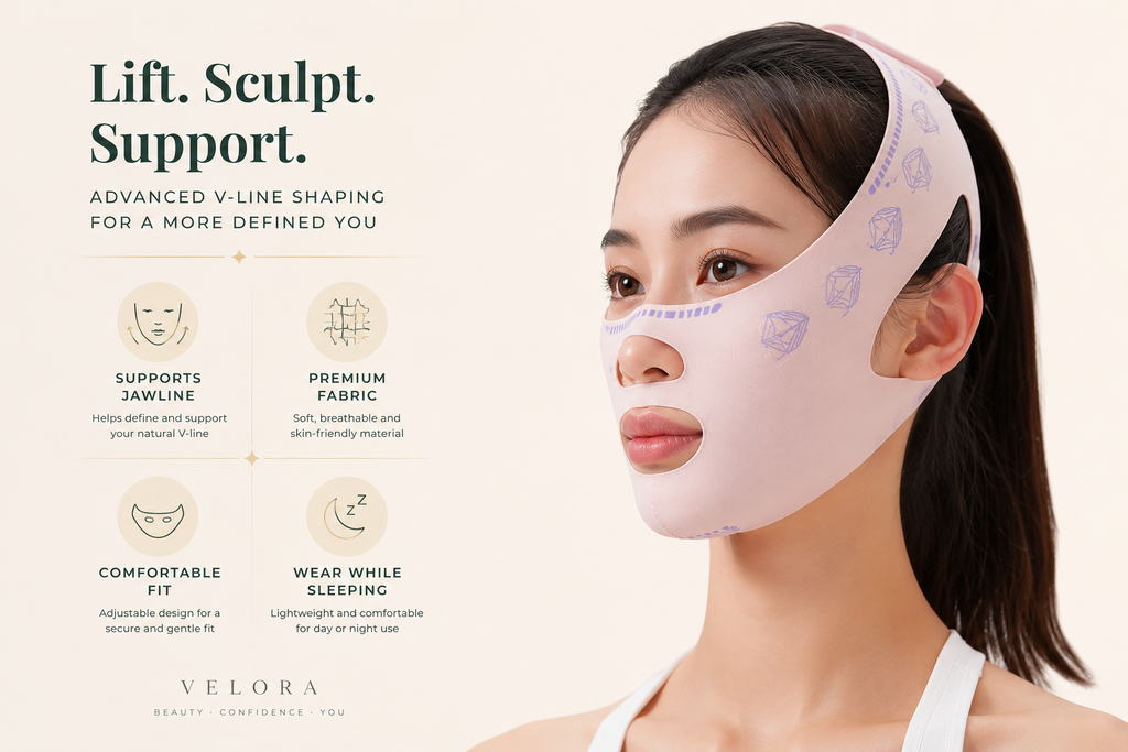 V Line Slimming Face Lift Bandage & Chin Shaper Mask