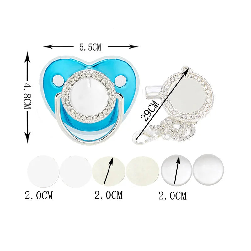 Personalised Baby Pacifier Clip & Dummy Holder | Safe Silicone Design