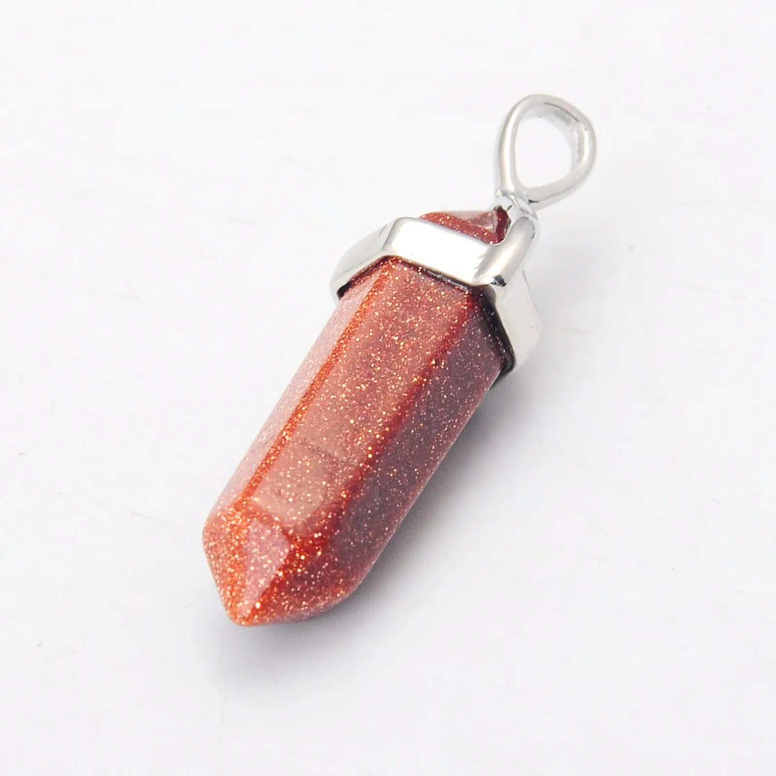 Natural Crystal Point Pendant Necklace – Gemstone Healing Jewelry Collection