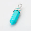 Natural Crystal Point Pendant Necklace – Gemstone Healing Jewelry Collection