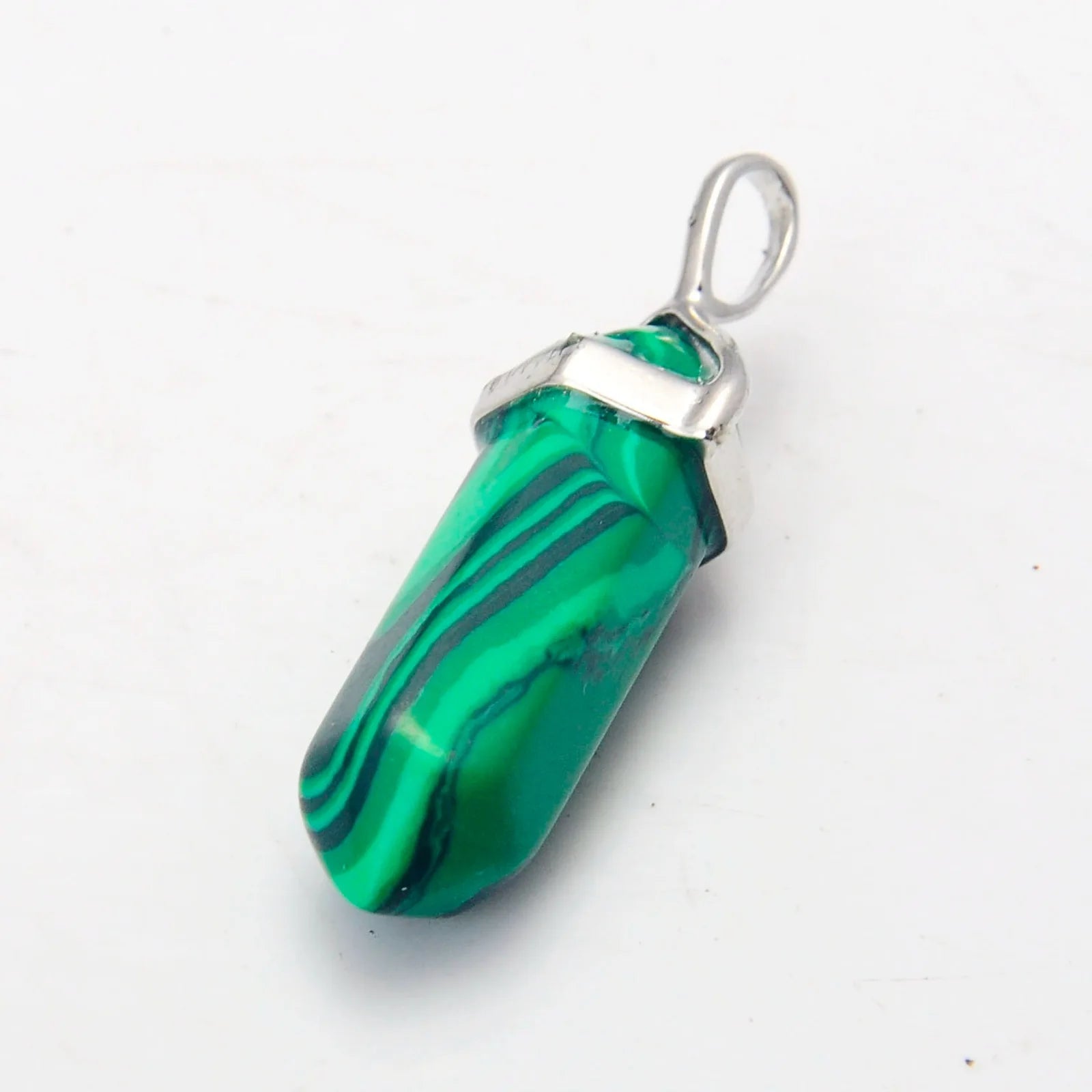 Natural Crystal Point Pendant Necklace – Gemstone Healing Jewelry Collection