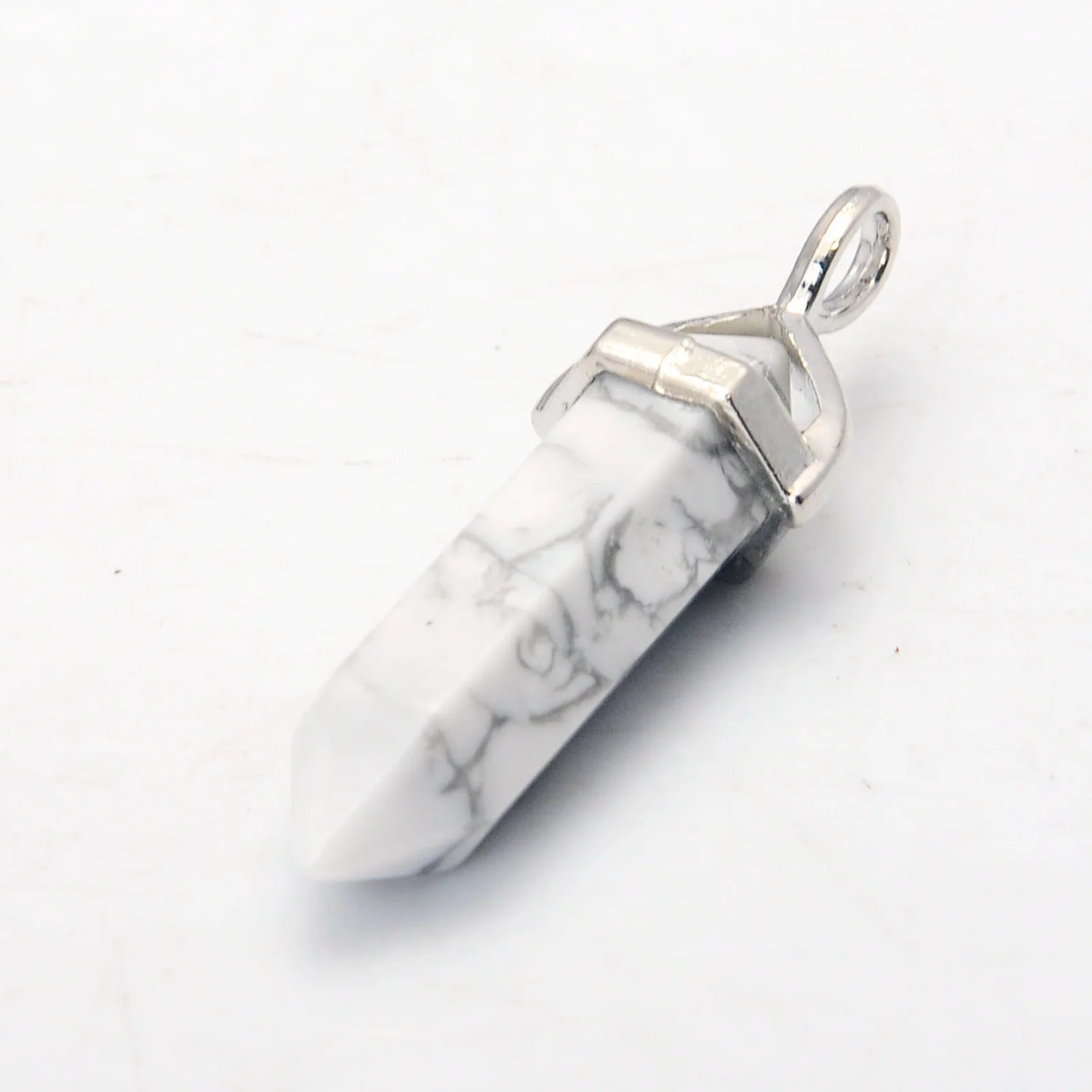 Natural Crystal Point Pendant Necklace – Gemstone Healing Jewelry Collection