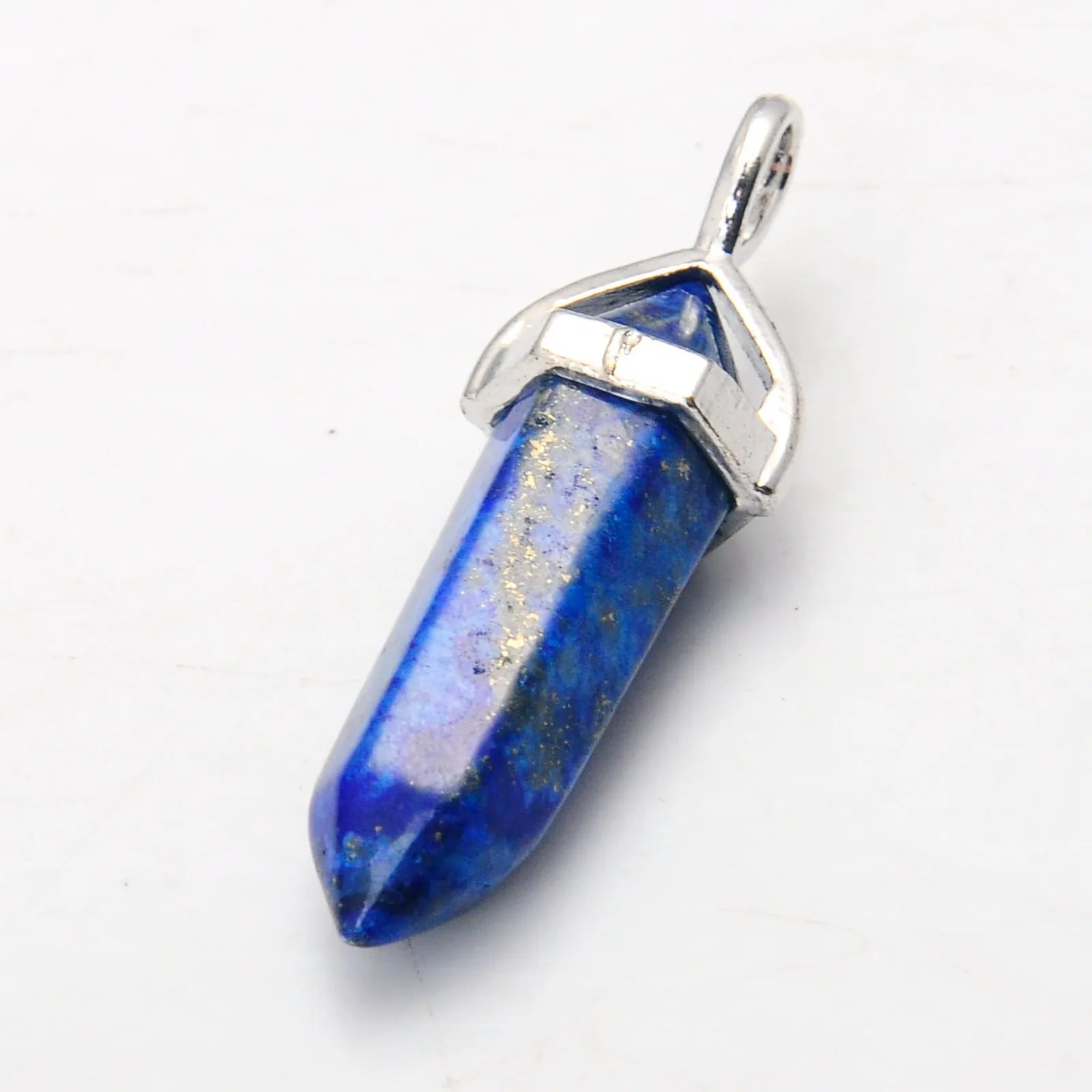 Natural Crystal Point Pendant Necklace – Gemstone Healing Jewelry Collection