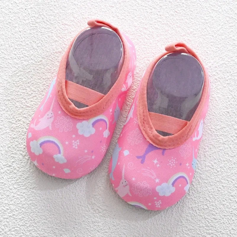 Kids Quick-Dry Aqua Shoes | Non-Slip Beach & Water Shoes