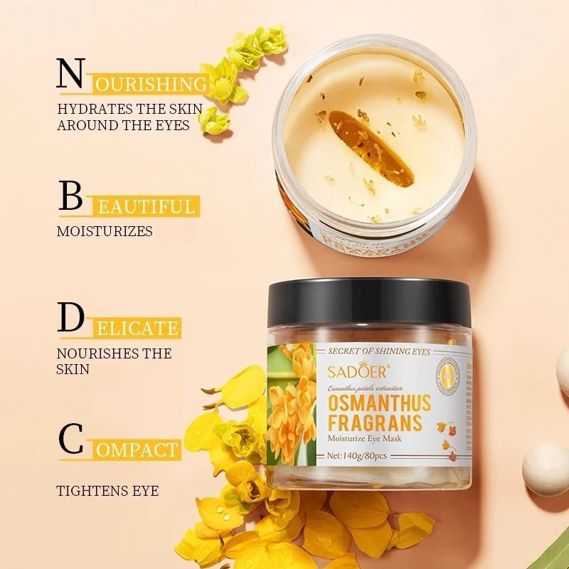 Golden Osmanthus Eye Patches™ | Hydrate, Brighten & Refresh
