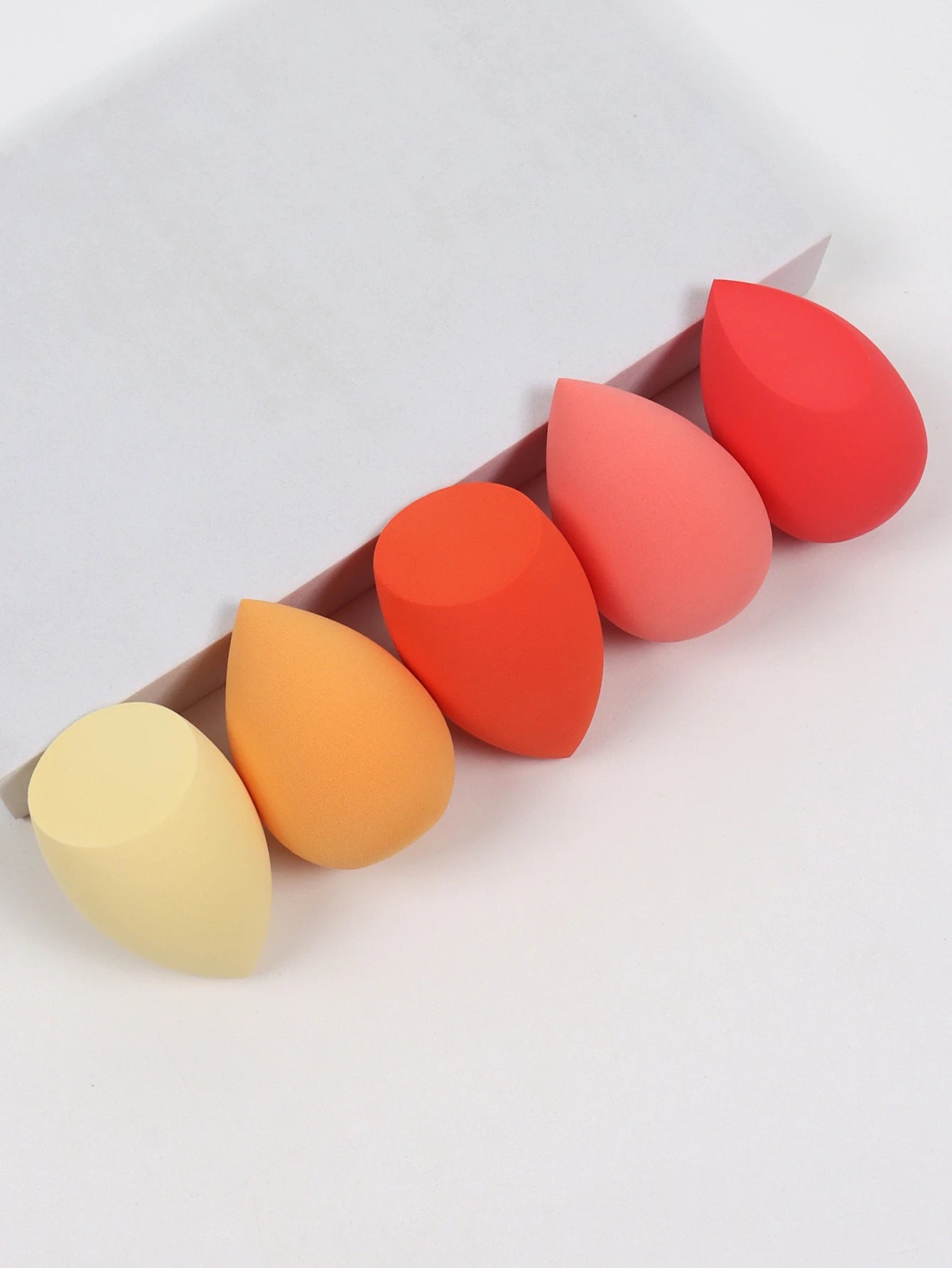 5PCS Makeup Beauty Sponge Set – Soft Blender Eggs for Foundation, Concealer & Powder