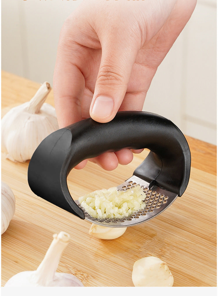 Premium Stainless Steel Garlic Press | Crush Garlic in Seconds