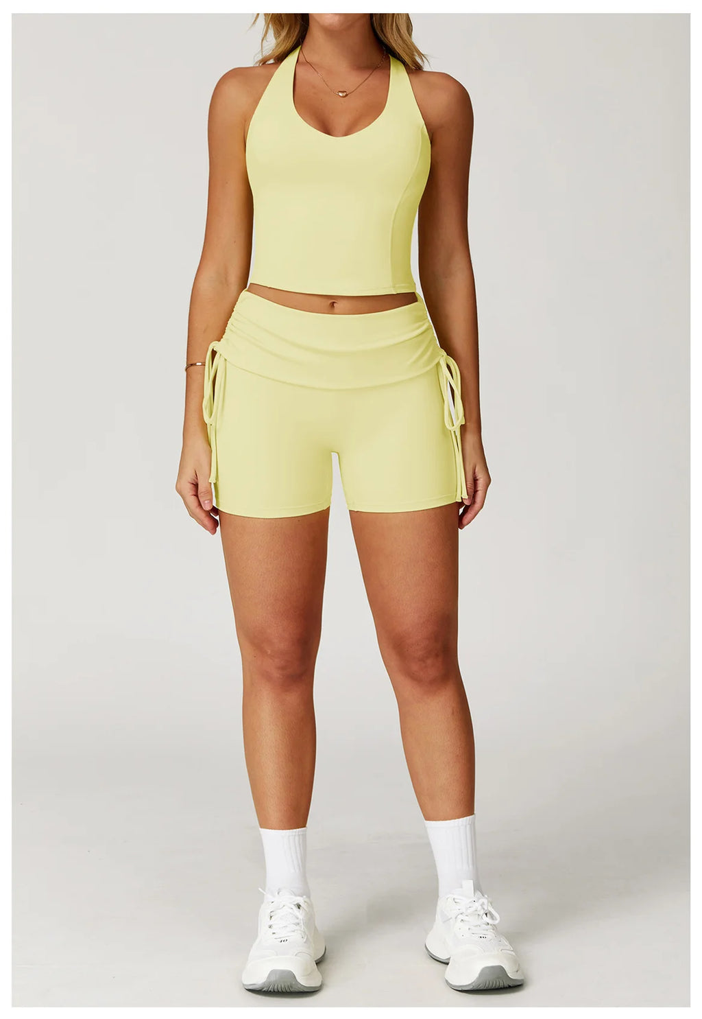 Women's 2-Piece Seamless Yoga Set – Breathable Workout Outfit & Fitness Wear