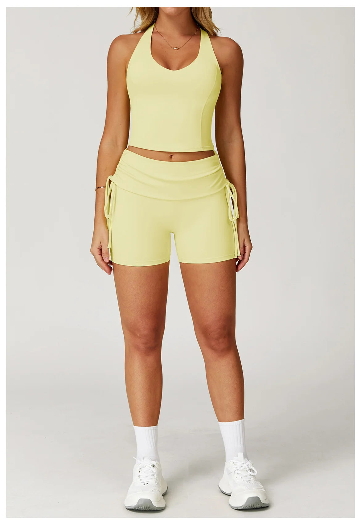 Women's 2-Piece Seamless Yoga Set – Breathable Workout Outfit & Fitness Wear
