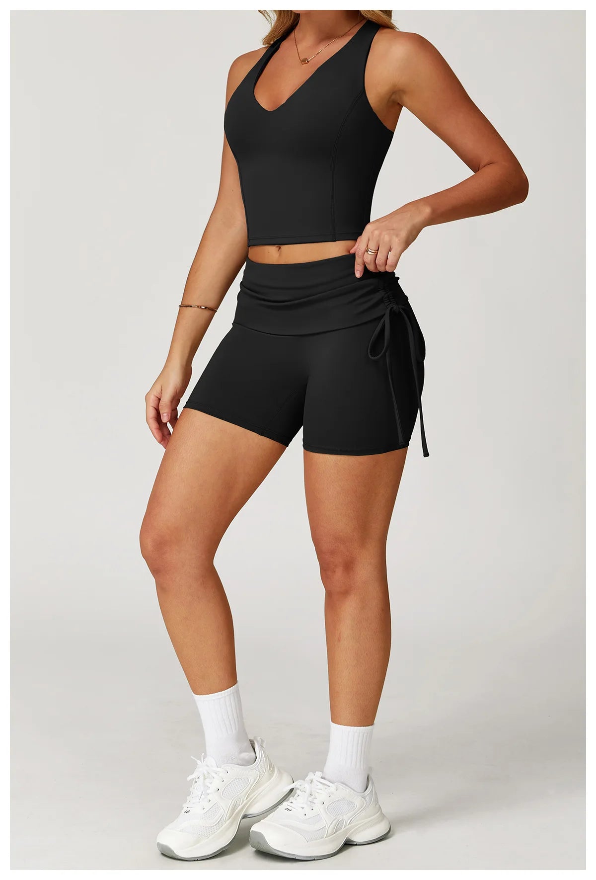 Women's 2-Piece Seamless Yoga Set – Breathable Workout Outfit & Fitness Wear