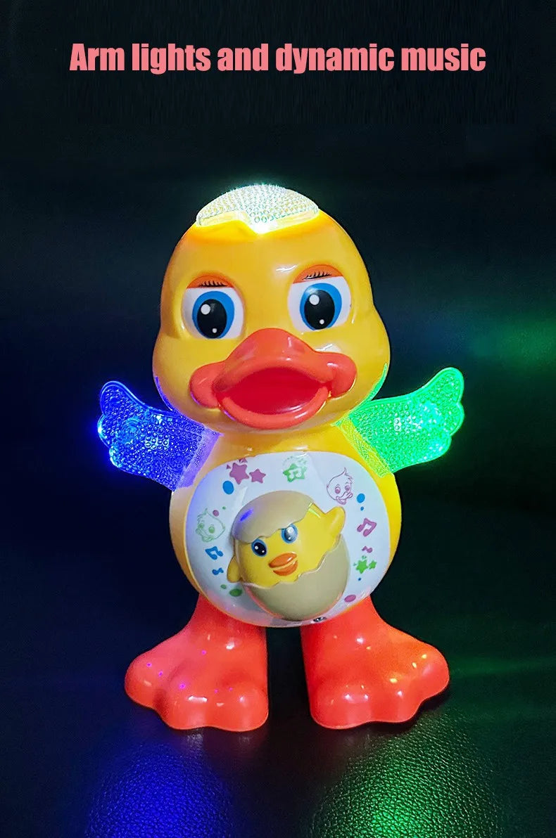 Interactive Dancing Duck Toy | Musical Lights & Learning Fun