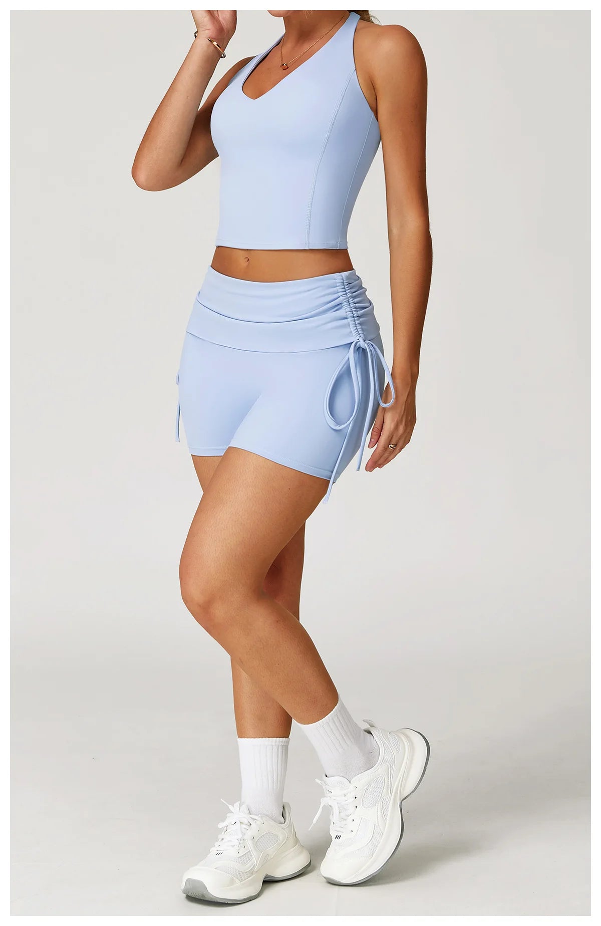 Women's 2-Piece Seamless Yoga Set – Breathable Workout Outfit & Fitness Wear