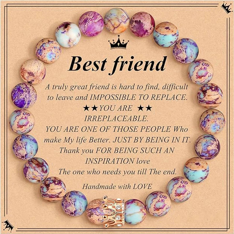 Meaningful Friendship Bracelet Gift – Personalized Message Collection