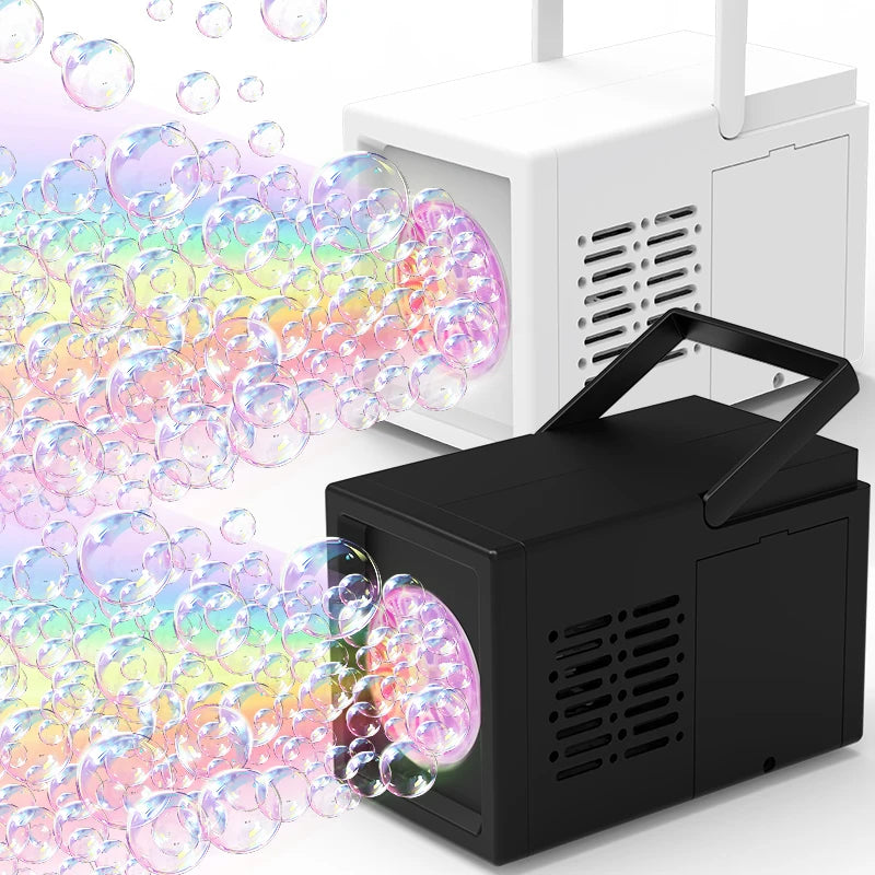 Automatic Bubble Machine – High Output Outdoor Bubble Maker for Kids