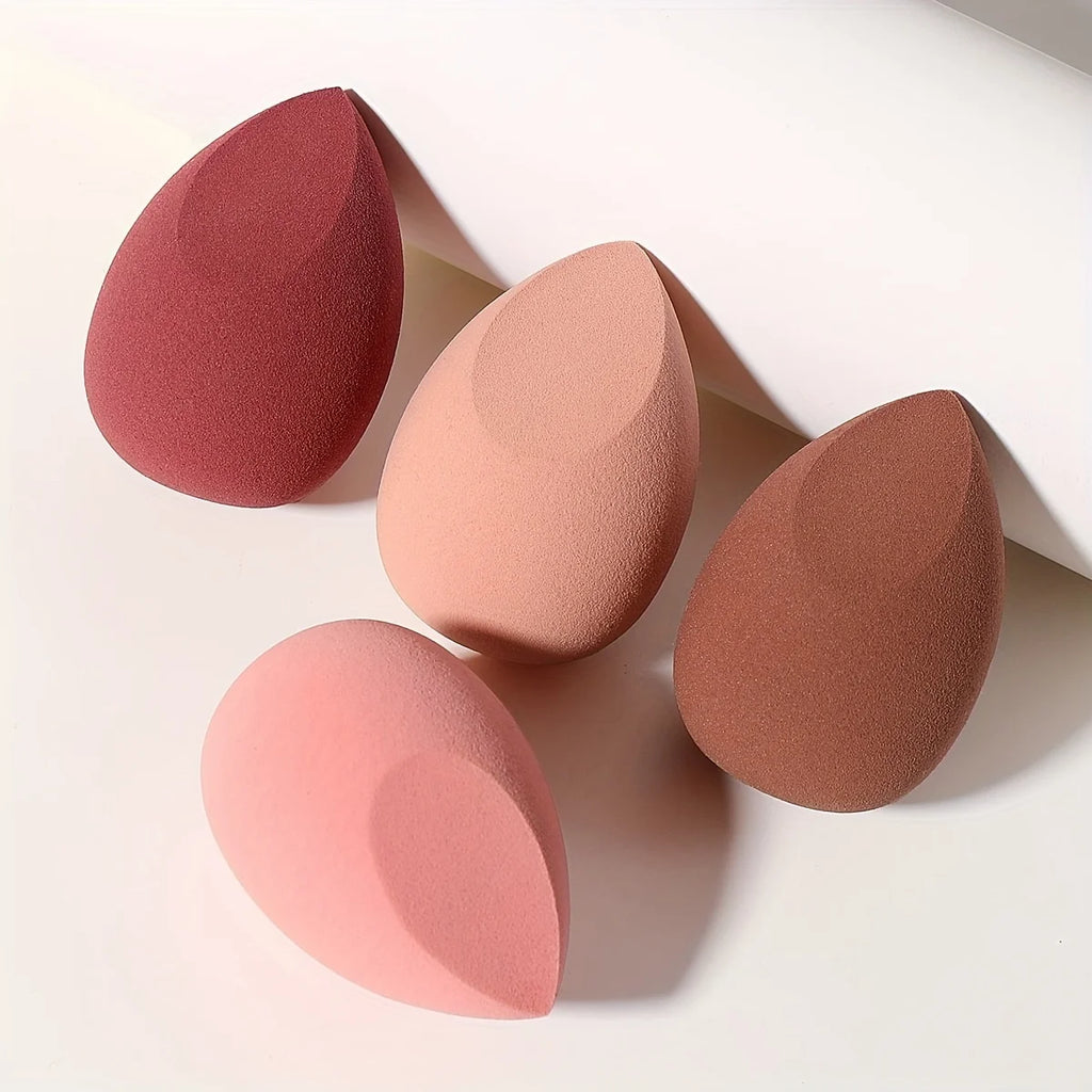 5PCS Makeup Beauty Sponge Set – Soft Blender Eggs for Foundation, Concealer & Powder