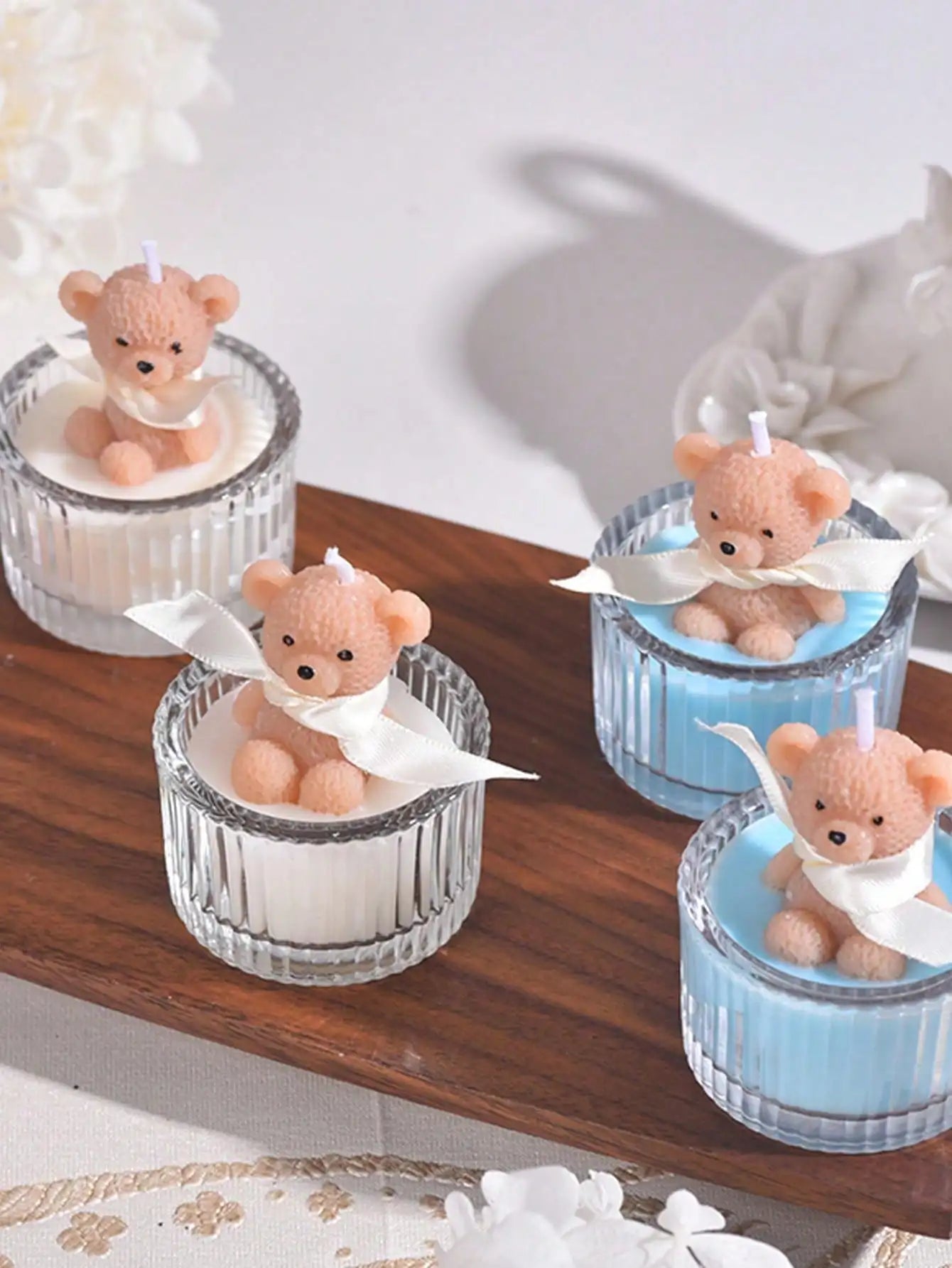 Cute Teddy Bear Aromatherapy Candle – Romantic Gift & Home Décor