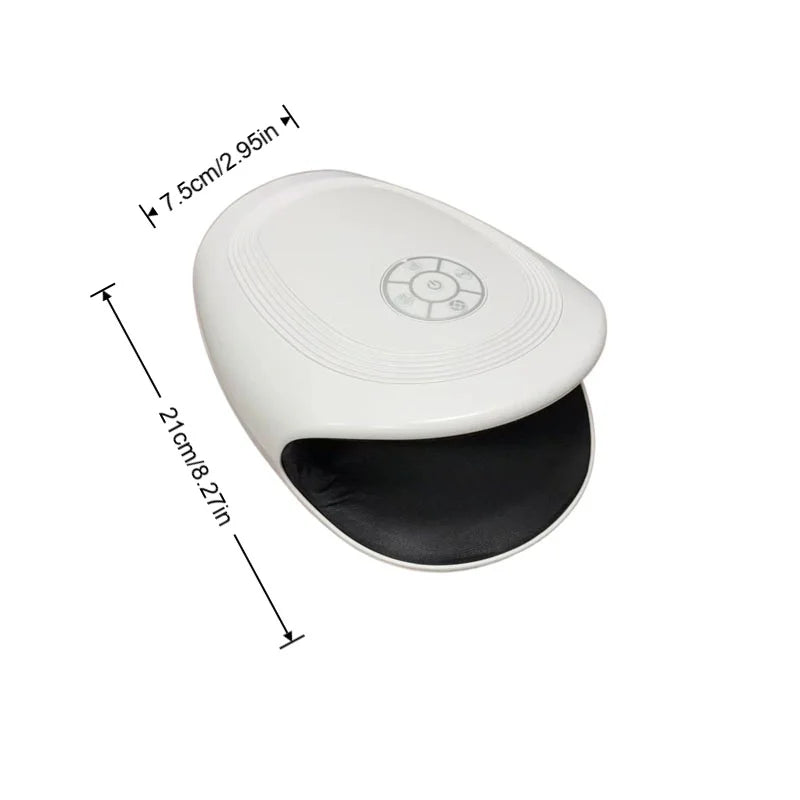 Cordless Heated Hand Massager – Rechargeable Compression & Relaxation Device