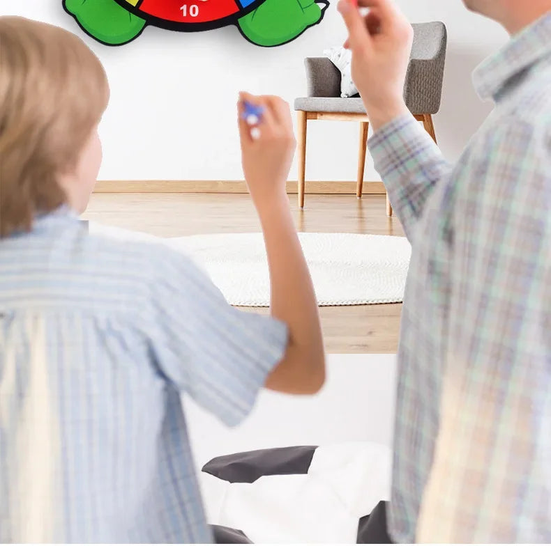 Kids Sticky Ball Dart Board Game | Fun Indoor Learning Activity