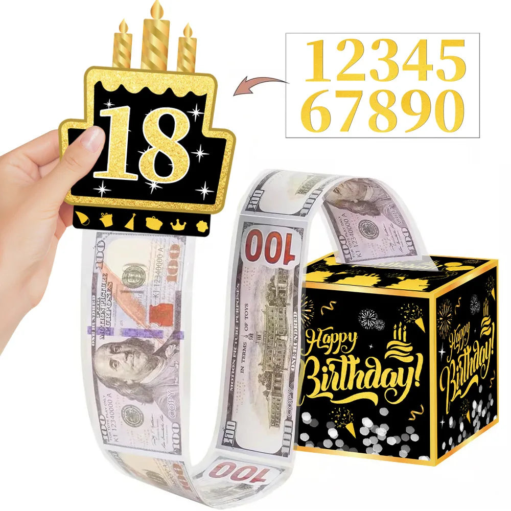 Surprise Money Gift Box – Creative Cash Gift for Birthdays & Special Occasions