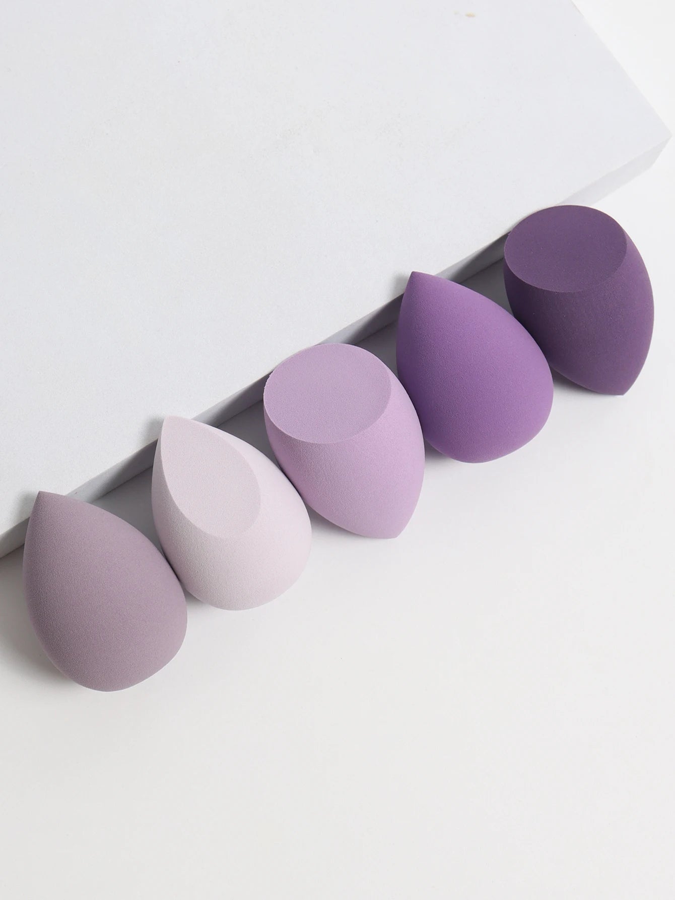 5PCS Makeup Beauty Sponge Set – Soft Blender Eggs for Foundation, Concealer & Powder