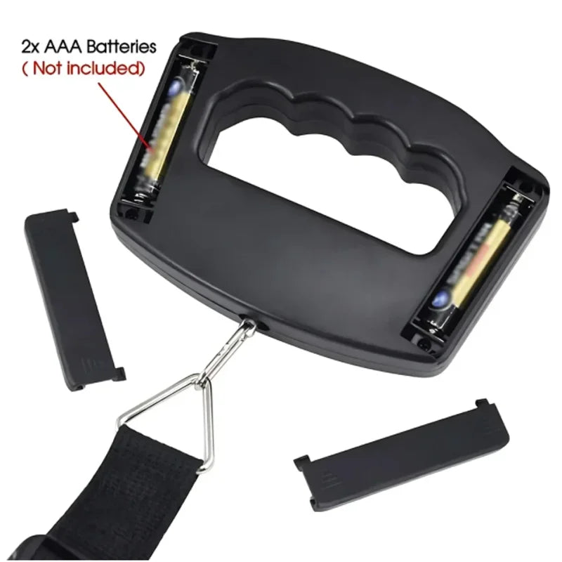 Portable Digital Luggage Scale 50kg – High Precision Travel Weight Checker