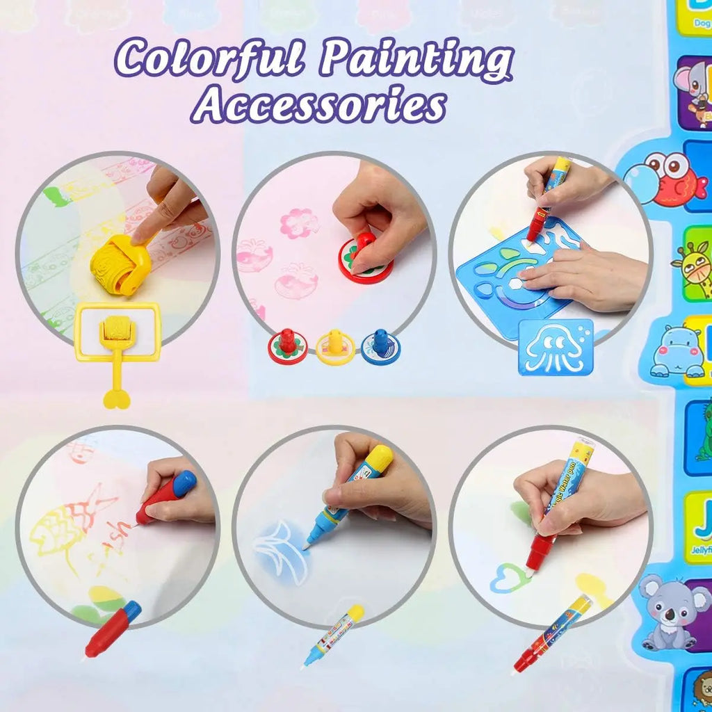 Magic Water Drawing Mat™ | Mess-Free Creative Fun for Kids