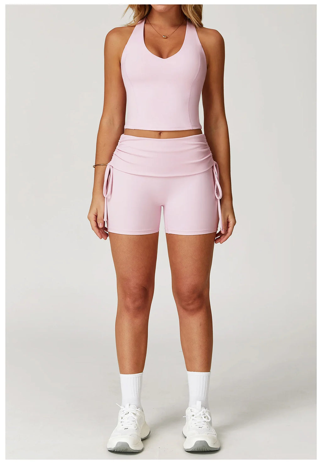 Women's 2-Piece Seamless Yoga Set – Breathable Workout Outfit & Fitness Wear