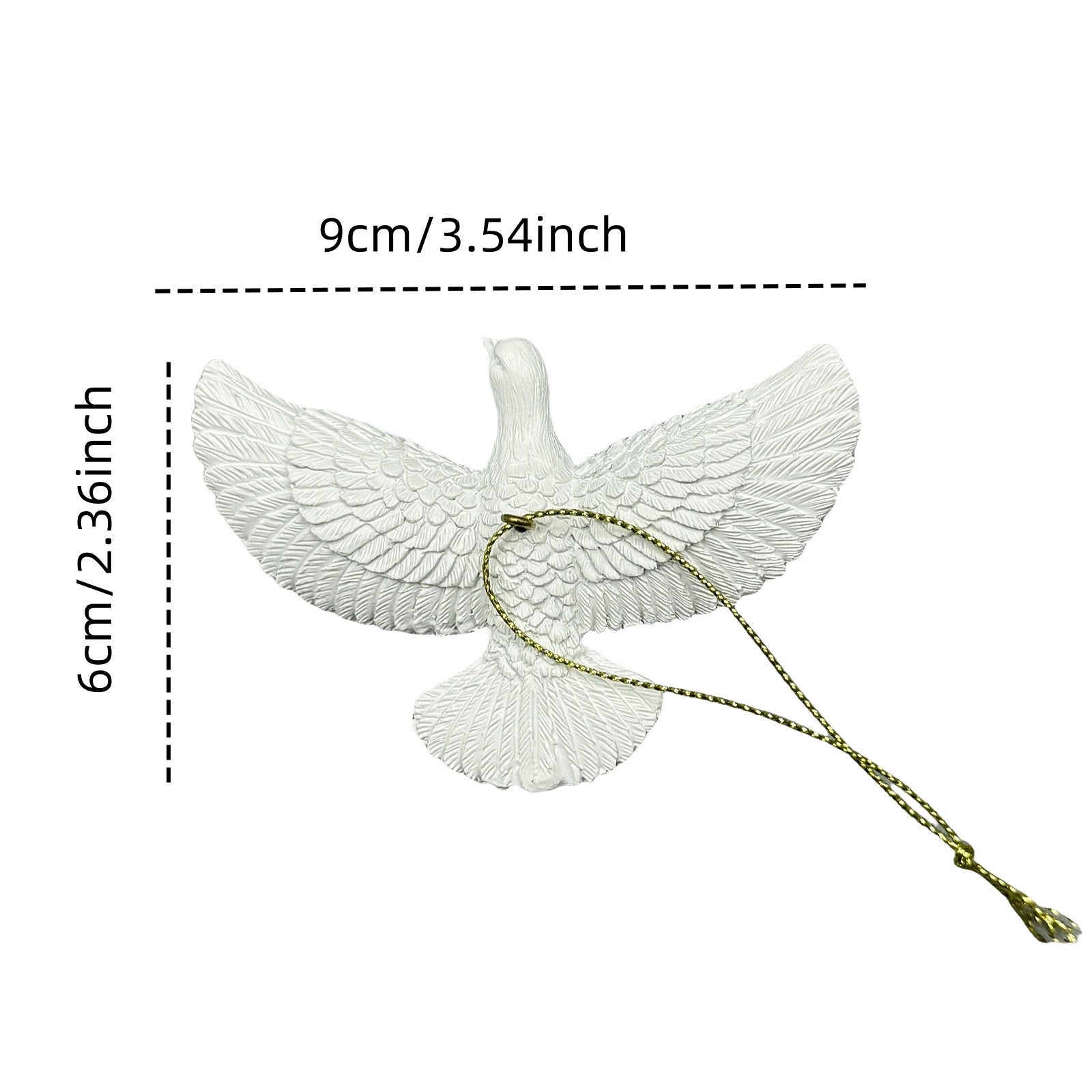 Friendship Dove Ornament Set – Meaningful Gift & Christmas Decoration
