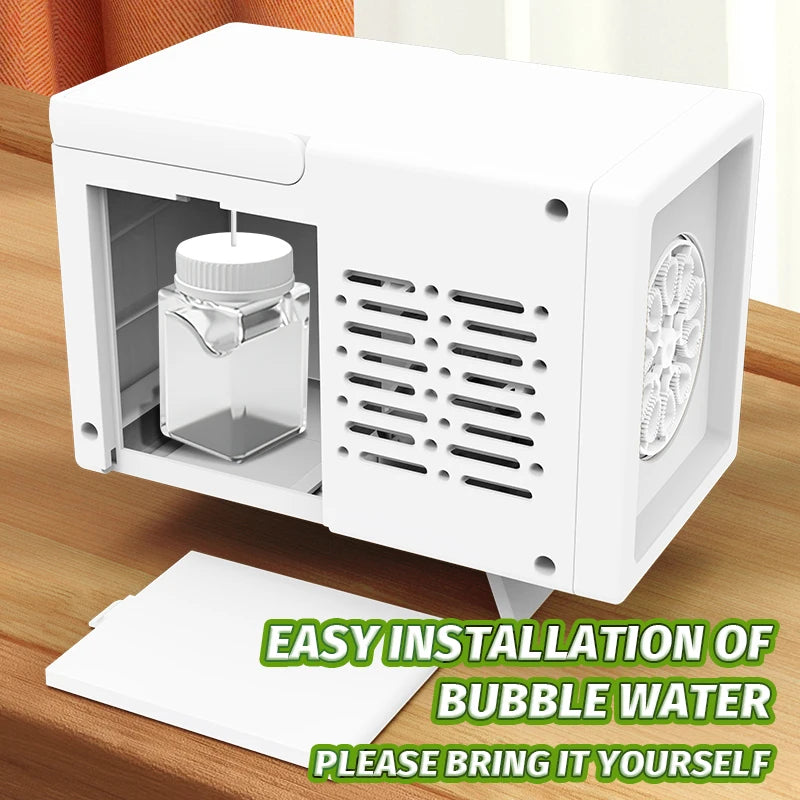 Automatic Bubble Machine – High Output Outdoor Bubble Maker for Kids