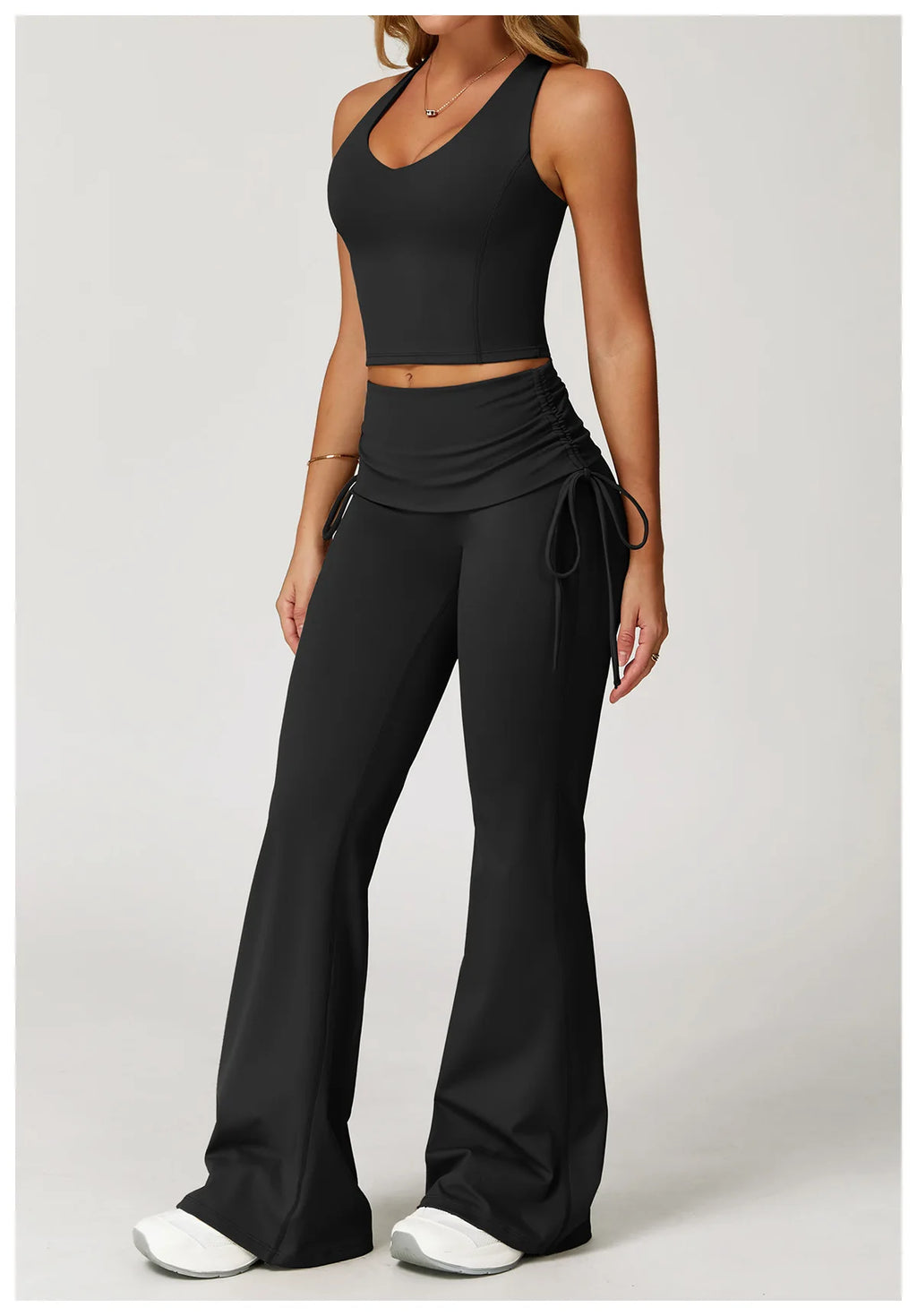 Women's 2-Piece Seamless Yoga Set – Breathable Workout Outfit & Fitness Wear