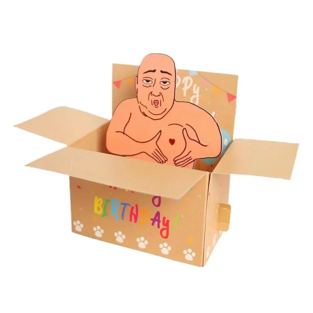 Funny Pop-Up Birthday Card – Unforgettable Surprise Gift