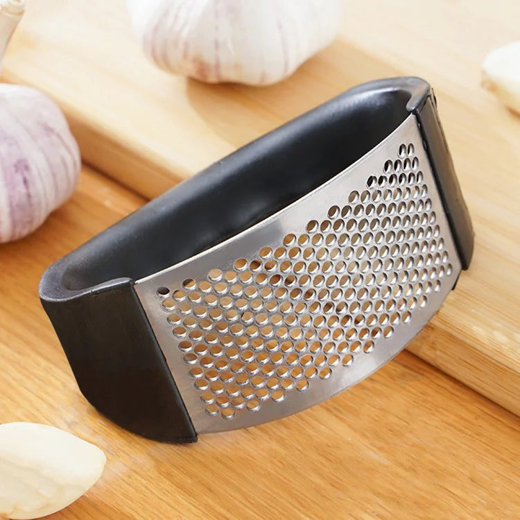 Premium Stainless Steel Garlic Press | Crush Garlic in Seconds
