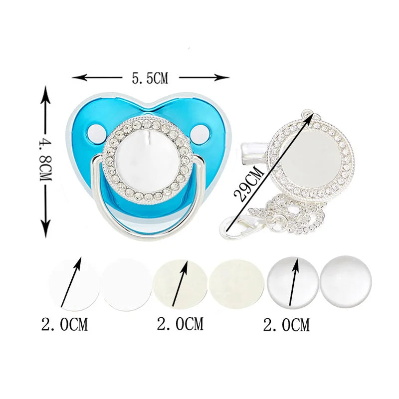 Personalised Baby Pacifier Clip & Dummy Holder | Safe Silicone Design