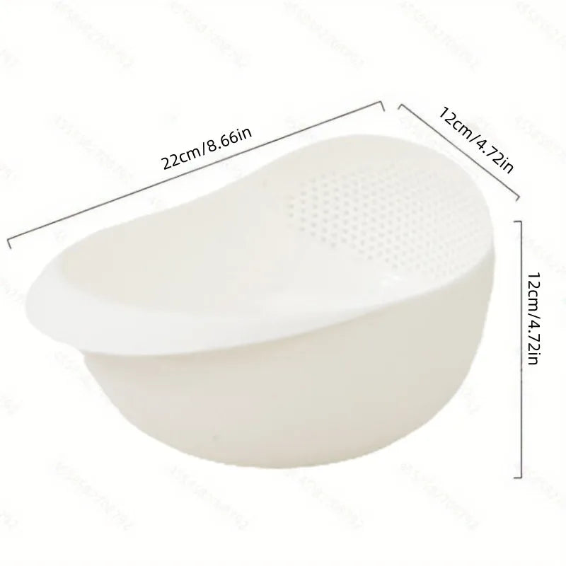 Multi-Purpose Kitchen Drain Basket | Wash, Strain & Serve with Ease
