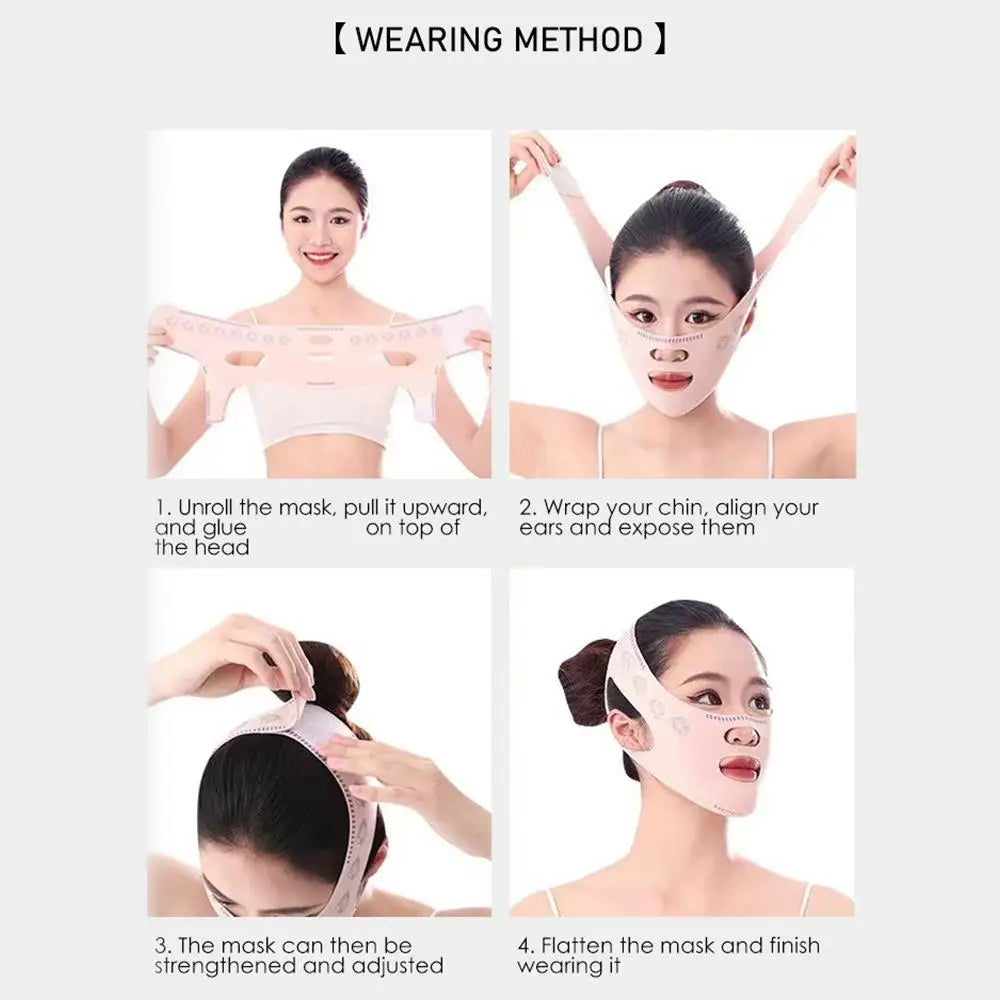V Line Slimming Face Lift Bandage & Chin Shaper Mask