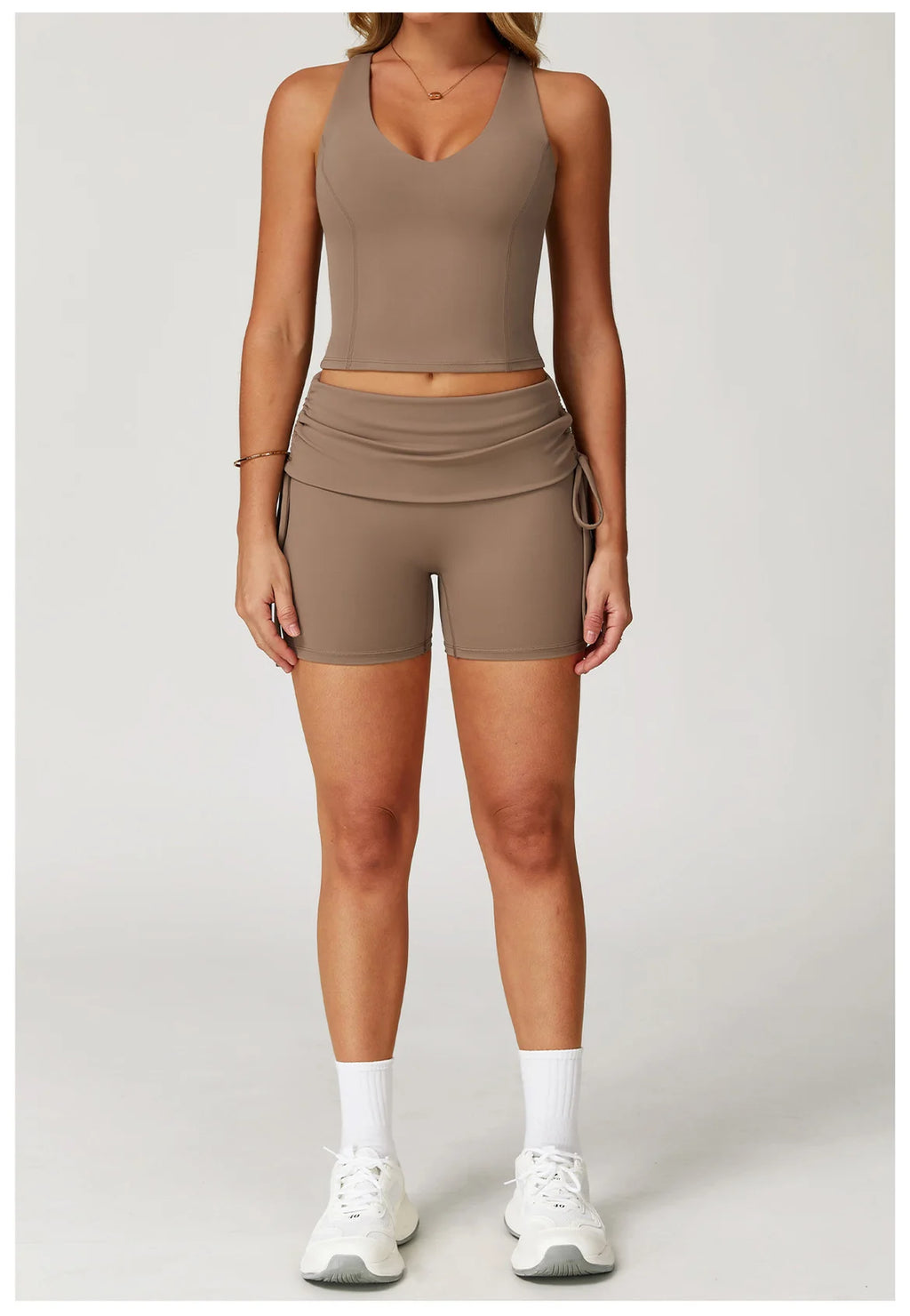 Women's 2-Piece Seamless Yoga Set – Breathable Workout Outfit & Fitness Wear
