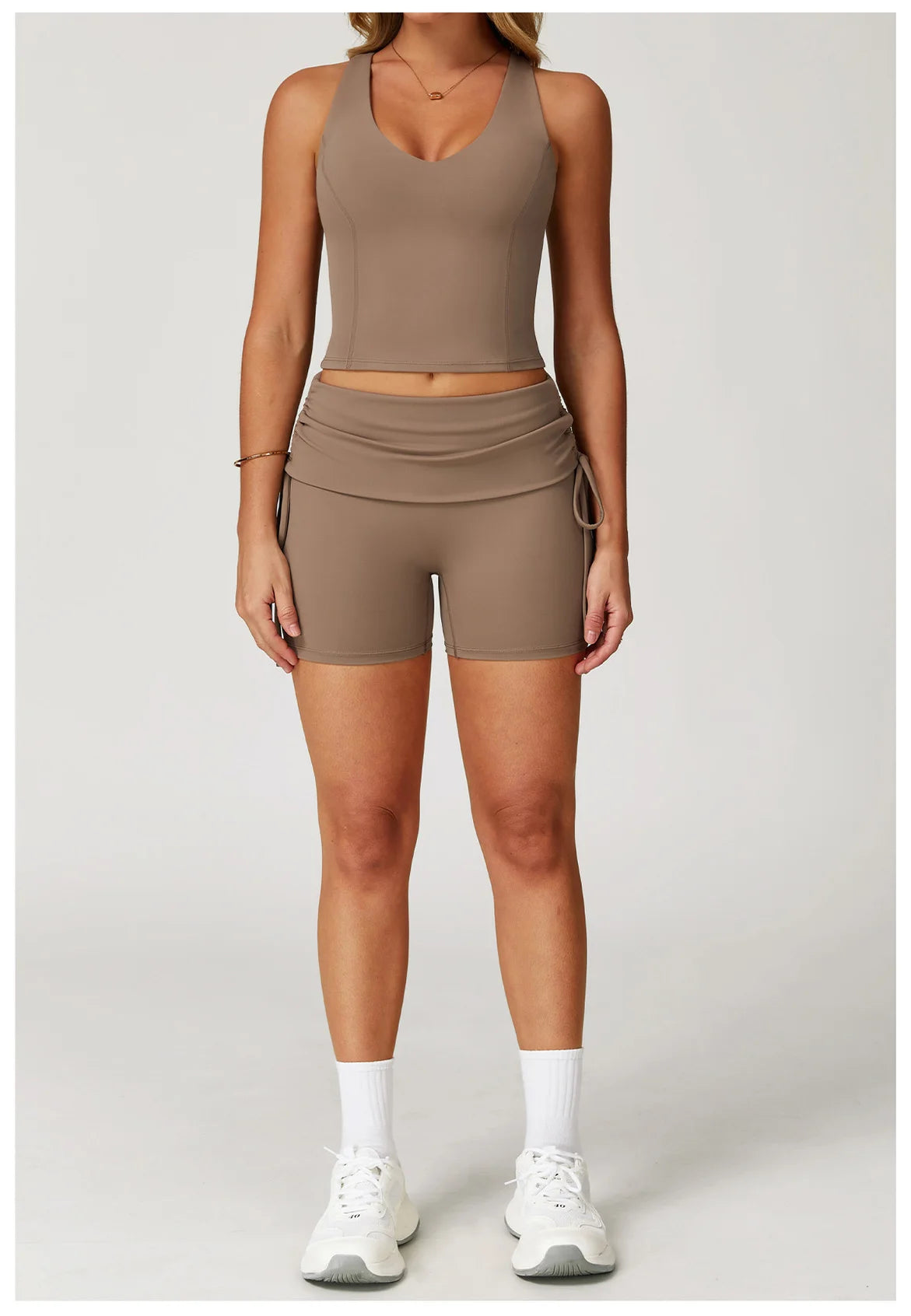 Women's 2-Piece Seamless Yoga Set – Breathable Workout Outfit & Fitness Wear