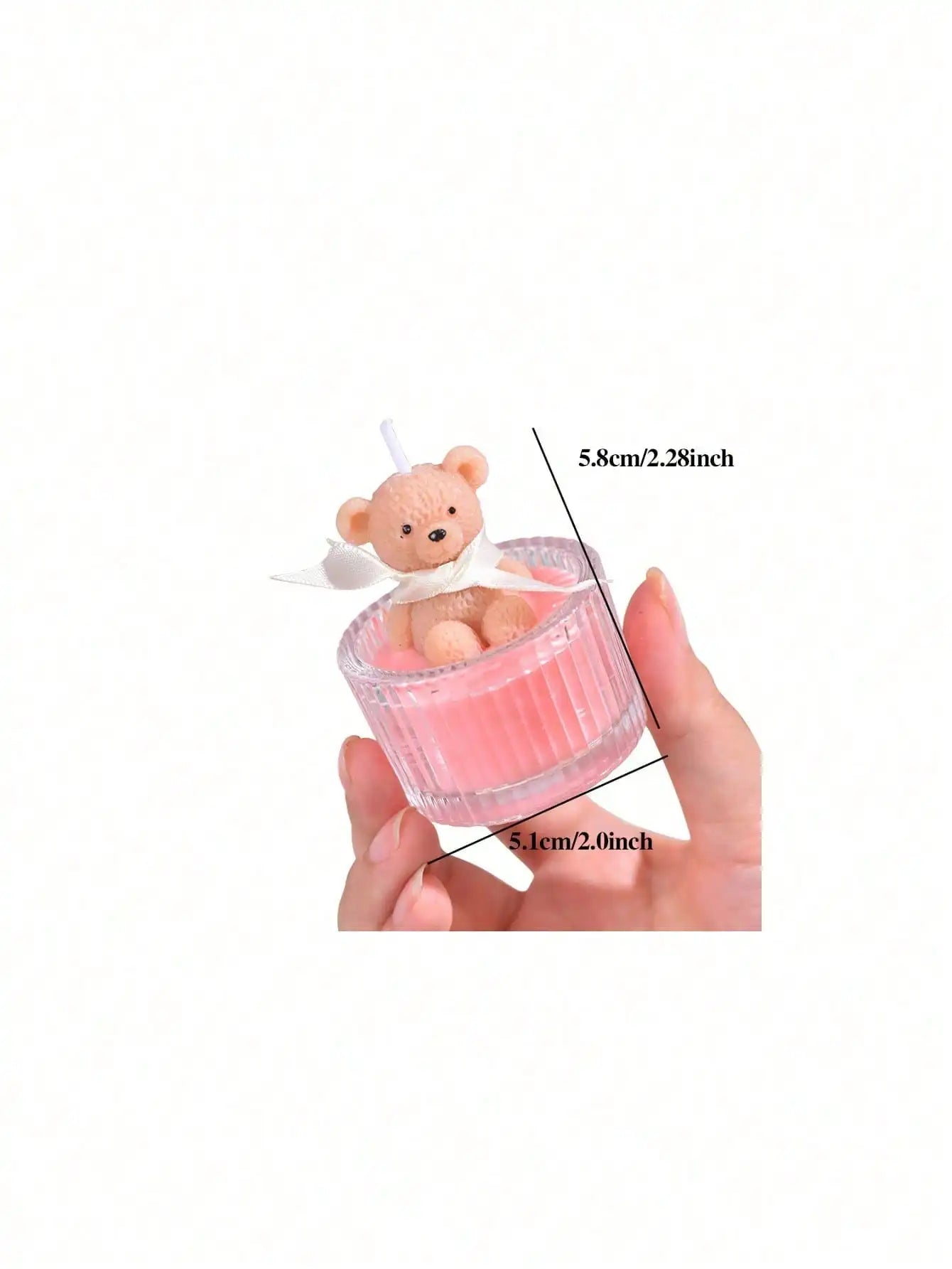 Cute Teddy Bear Aromatherapy Candle – Romantic Gift & Home Décor