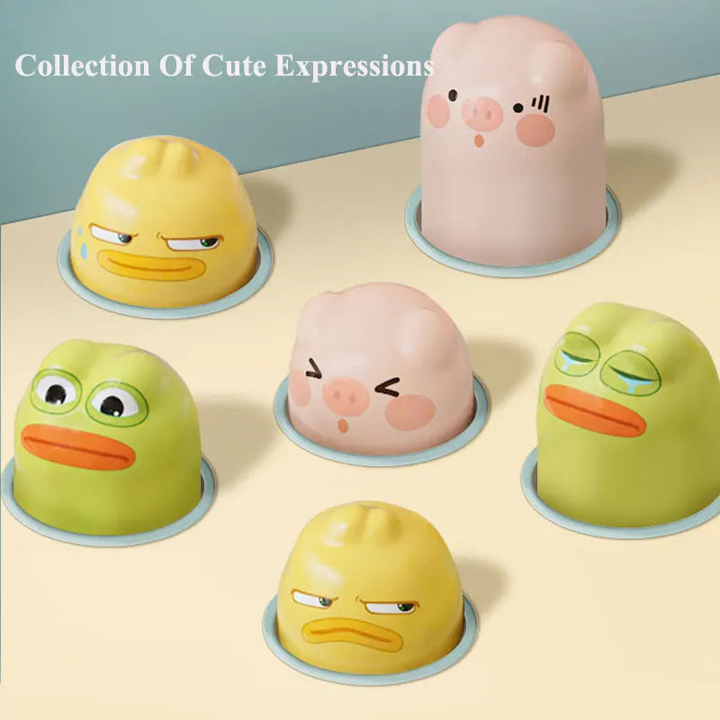 Montessori Duck Frog & Pig Learning Game for Toddlers