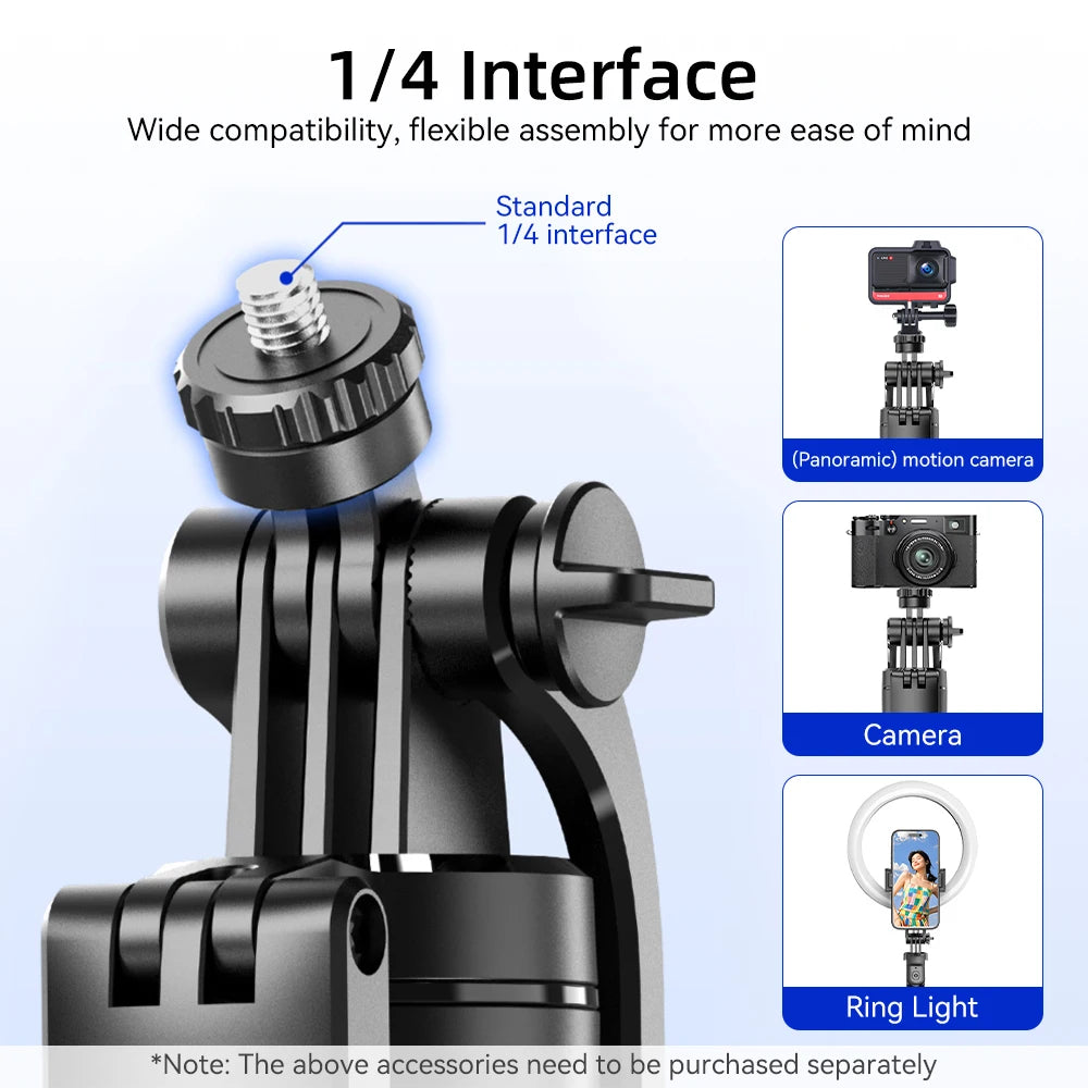Bluetooth Selfie Stick Tripod with Wireless Remote – Extendable Phone & Camera Stand