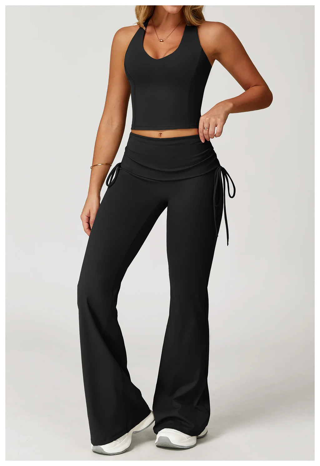 Women's 2-Piece Seamless Yoga Set – Breathable Workout Outfit & Fitness Wear