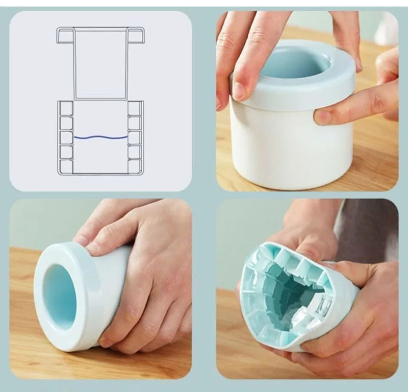 QuickFreeze Ice Maker™ | Easy Release Ice Cube Bucket