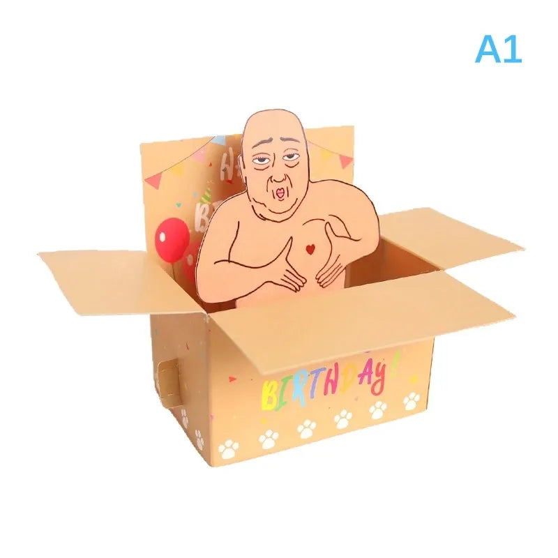 Funny Pop-Up Birthday Card – Unforgettable Surprise Gift