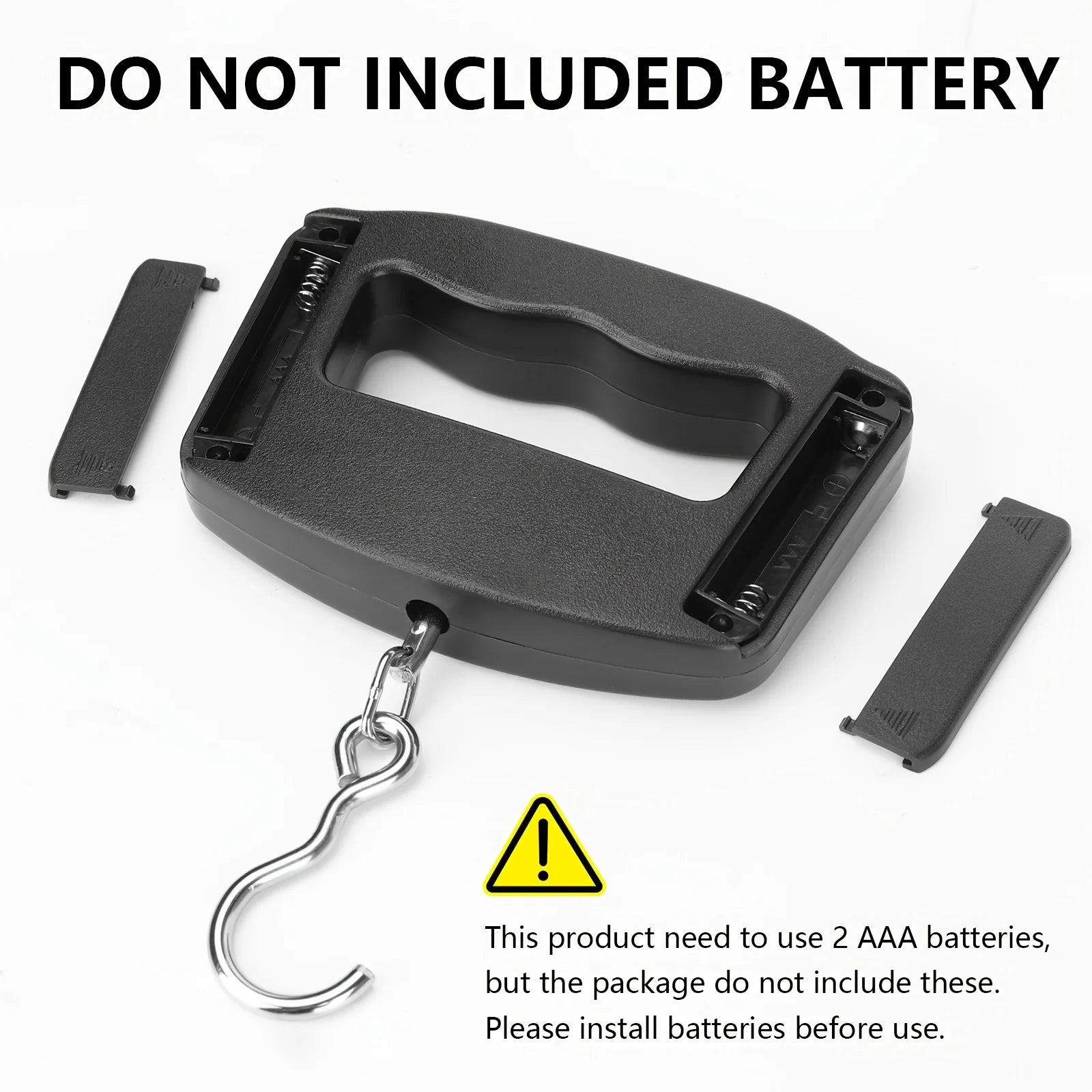 Portable Digital Luggage Scale 50kg – High Precision Travel Weight Checker