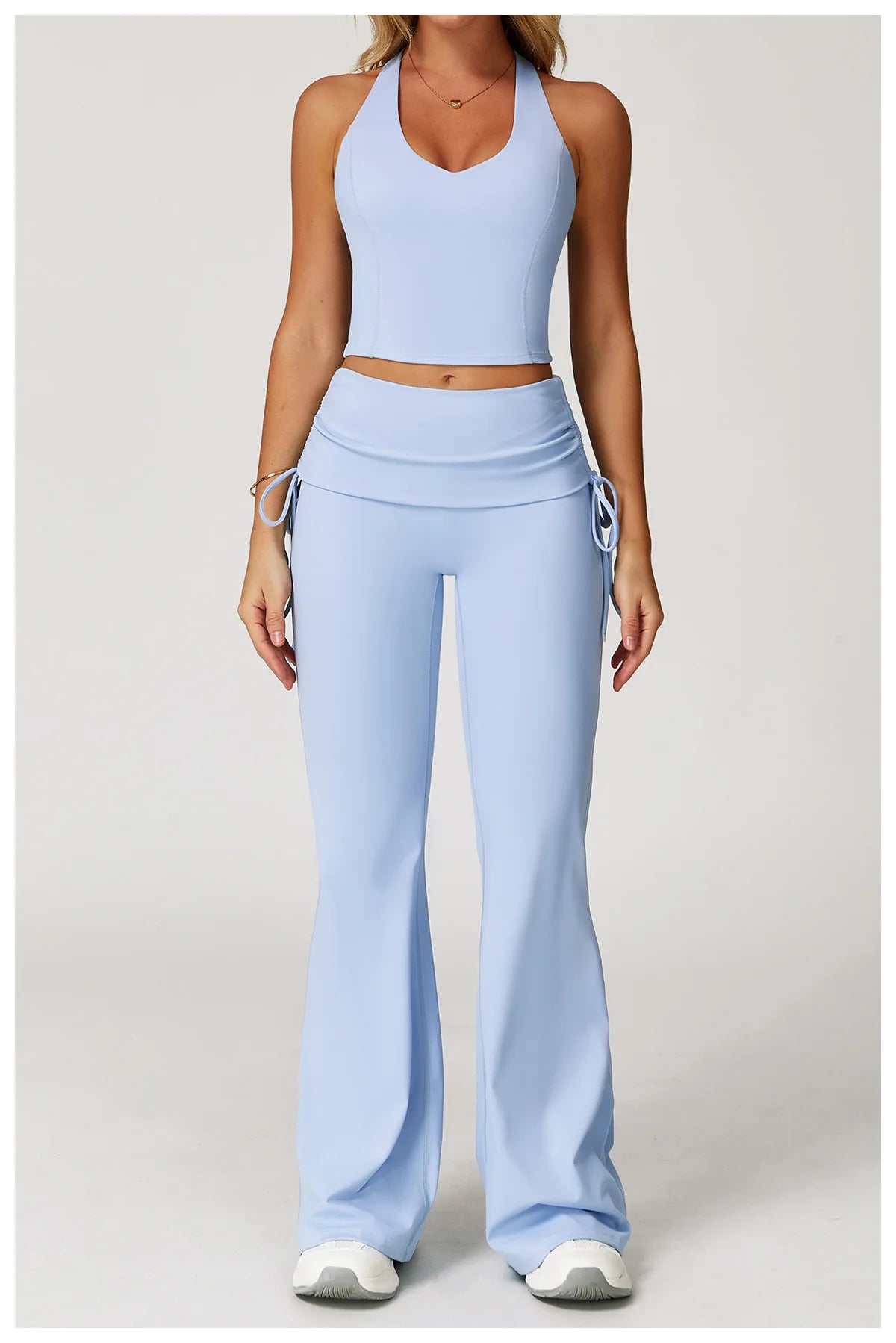 Women's 2-Piece Seamless Yoga Set – Breathable Workout Outfit & Fitness Wear