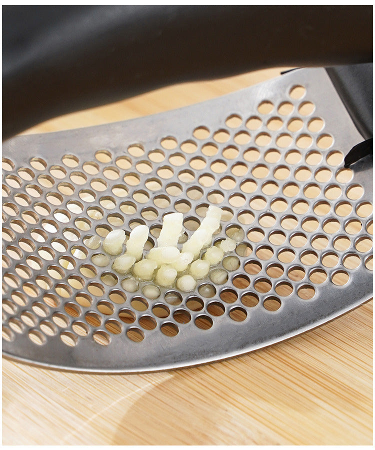 Premium Stainless Steel Garlic Press | Crush Garlic in Seconds